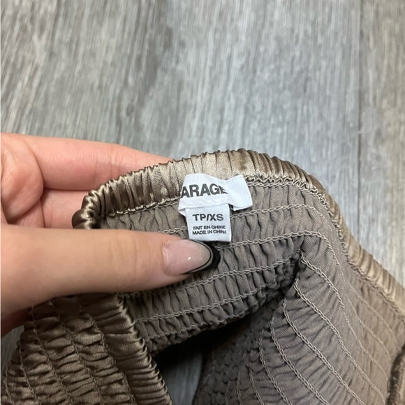 GARAGE SATIN HALTER TOP - Picture 4 of 4